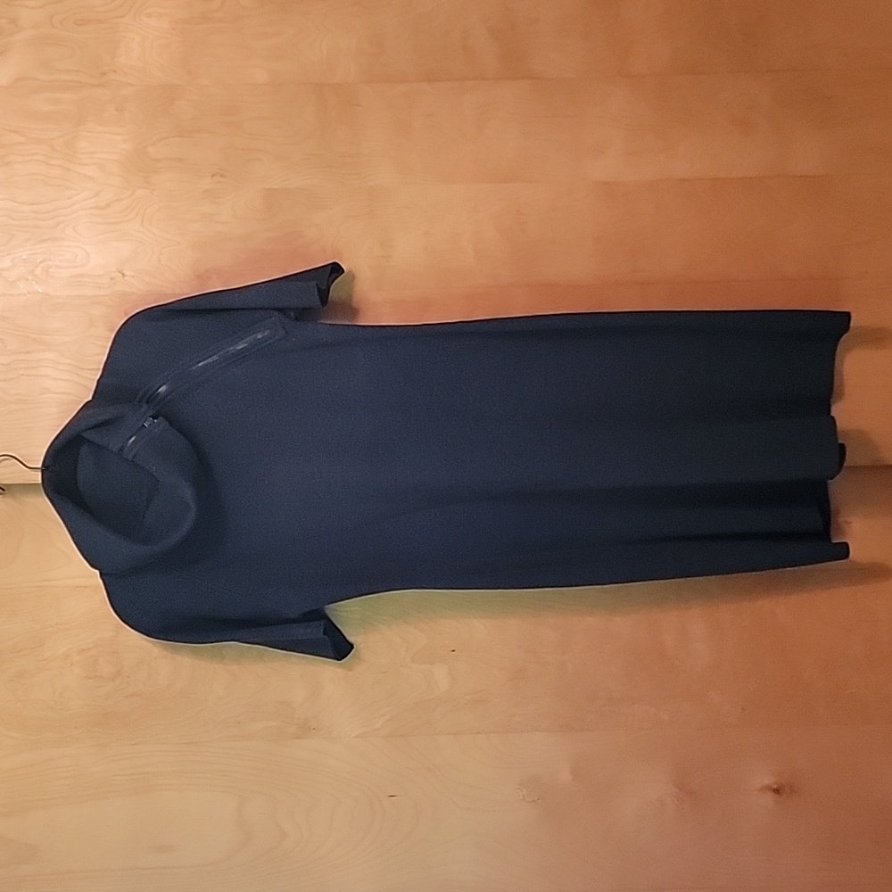 Calvin Klein Zipper Neck Sweater Dress